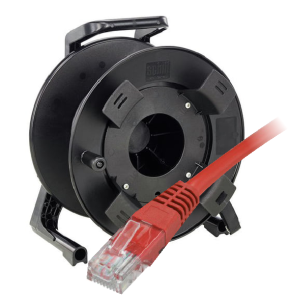 Kabel CAT 7 PoE+ Ethernet Draka Flex 50m, Bęben Adam Hall