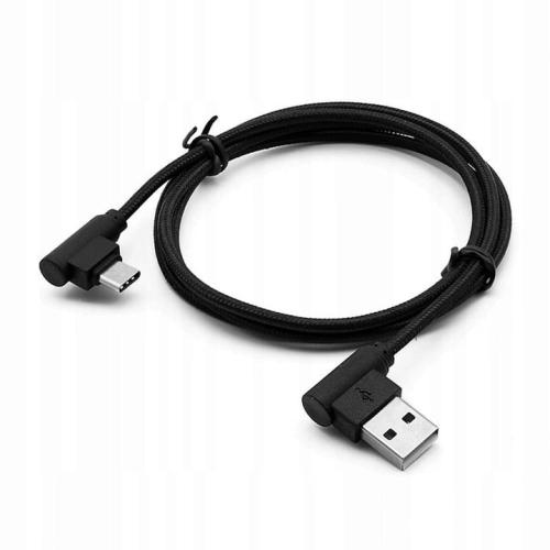 Cyfrowa Republika: Kabel USB-C 1m Kątowy 90 Stopni