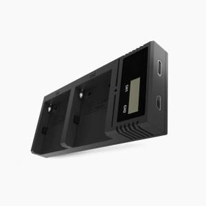Podwójna Kompaktowa Ładowarka USB-C dla Akumulatorów NP-F