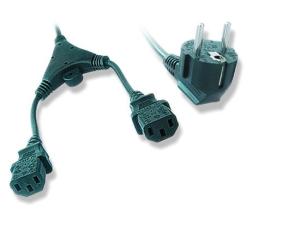 Podwójny kabel zasilający 2m do urządzeń Blackmagic