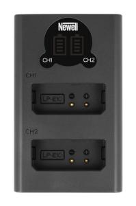 Podwójna Ładowarka Cyfrowa dla Akumulatorów LP-E6 na USB-C