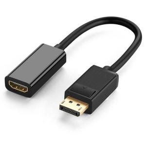 Adapter przejściówka kabel przewód z DisplayPort (męski) na HDMI (żeński) jednokierunkowy 4K 60Hz