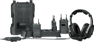 Hollyland Solidcom M1 Pro-4 Double Ear Headsets - bezprzewodowy system interkomowy 4-kanałowy ENC