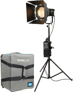 Nanlite Forza 500B II Bicolor & Nanlite FL-20G Kit in trolly case