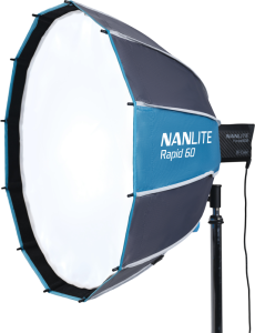 Nanlite Rapid 60 Parabolic Softbox SB-RP60 with Eggcrate for FM Mount