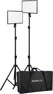 Nanlite LumiPad 25 LED 2 Light kit with stand and bag