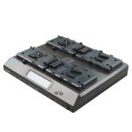 PRO-X XC-4LSD - Poczwórna Cyfrowa Ładowarka V-Lock, Zasilacz 70W - OUTLET