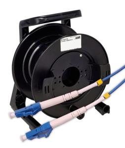 Światłowód Militarny LC-LC Kevlar SM 4-Włóknowy 50m, Bęben