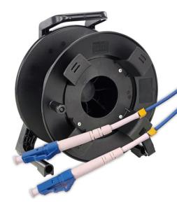 Światłowód Militarny LC-LC Kevlar SM 4-Włóknowy 100m, Bęben